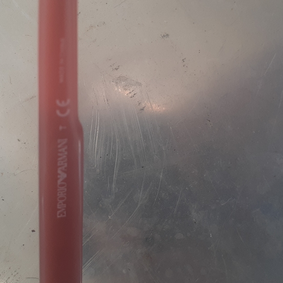 Emporio Armani Sunglasses pink Black Frame Shades. - Picture 6 of 8